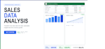 analyze your sales data and create a professional excel report
