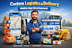 build a custom logistics app and delivery mobile app development