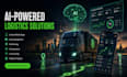 build logistics app, delivery mobile app, courier, fleet, ai powered solution