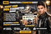 promote your imdb page and improve starmeter rank