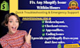fix shopify bugs, liquid, shopify expert developer