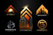 do a premium real estate logo design