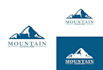 design a modern mountain logo for your brand
