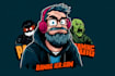 do a creative cartoon, mascot and gaming logo
