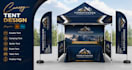 design canopy tents, feather flags and table covers