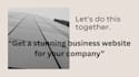 set up a basic wordpress website for you