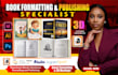 do ebook formatting layout design book formatting cover paperback typesetting
