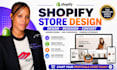 design or redesign shopify store for high conversion