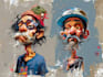 draw nice cartoons and caricatures