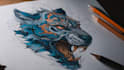 design professional creative tattoo design