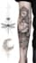 do  flash tattoo art set, black work