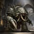 create a warhammer 40k character and creature