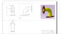 create 3d modeling and 2d drawing using catia v5