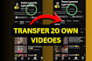do professional upload and download service