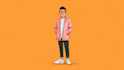 draw a cartoon illustration