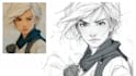 draw sketches with your character