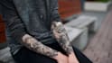 create a tattoo design of tattoo sleeve