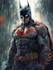 create a superhero comic illustration