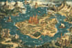 illustrate fantasy map, dnd map tolkien map