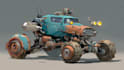 create vehicle concept art for you
