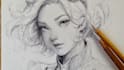draw concept beautifull anime character