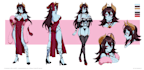 draw character sheet illustration