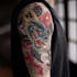 make a traditional japanese irezumi tattoo