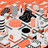 make draw a unique vector or isometric map