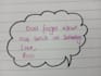 write letters and notes for you