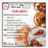 do a captivating menu