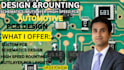 automotive pcb design schematics multilayer layout high speed routing