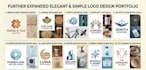 create a simple, elegant and memorable logo for you