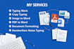 do fast typing and retype scanned documents and conversion