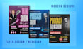 fix, redesign, and upgrade your existing flyer design
