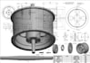 3d assembly drawing and 2d detail drawing
