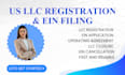 register llc, reinstate llc operating agreements apply for ein, close ein