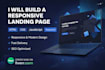 create landing pages portfolios and forms