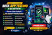 do beta app testing QA for iphone ipad android user testing usability testing