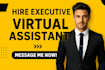 executive virtual assistant, social media assistant, admin support, data entry