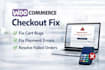fix woocommerce checkout and payment errors and failed orders