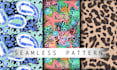 seamless pattern, pattern design, textile design