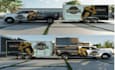 create professional box trailer, long trailer, gaming trailer wrap design
