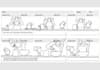 create 2d traditional frame by frame animation, 2d short cartoon animation style