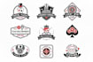 do unique elegant poker logo and poker chip design