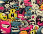 design vibrant street style graffiti illustrations