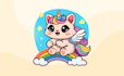 custom cute animal mascot