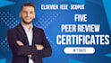 boost your eb1a petition verified ieee peer review invite and certificate
