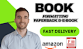 do book formatting for amazon KDP, kindle ebook, paperback and lulu