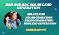 create b2b and b2c solar lend generation on industry