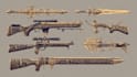 design unique weapons illustrations